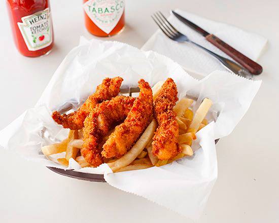 Chicken Fingers (4) w/fries
