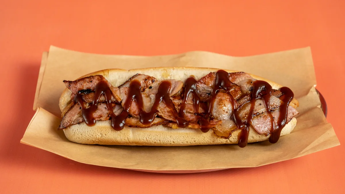 BBQ Hot Dog