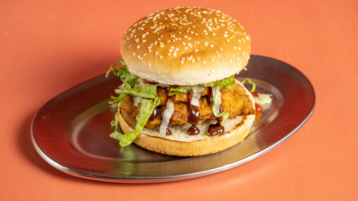BBQ Veggie Tower