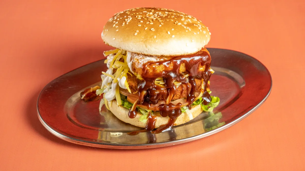 Chili Veggie Tower