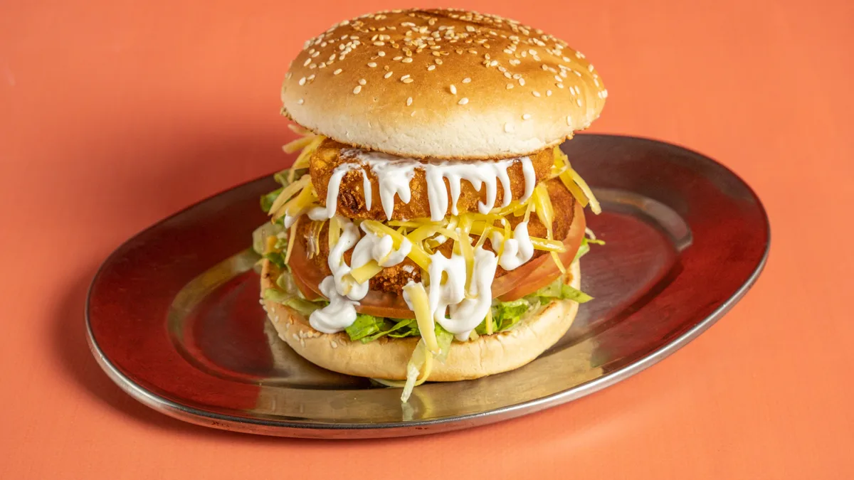 Veggie Tower Burger