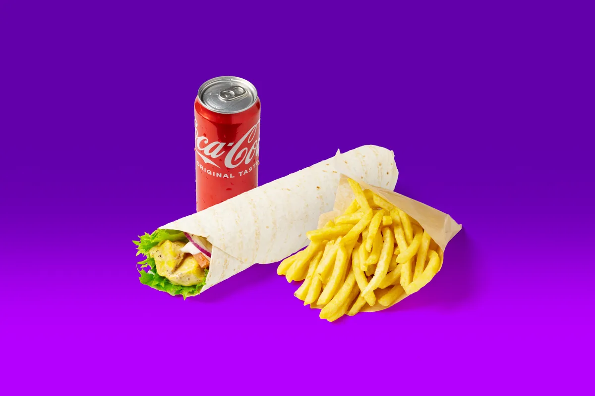 Garlic Mayo Chicken Wrap Ateria