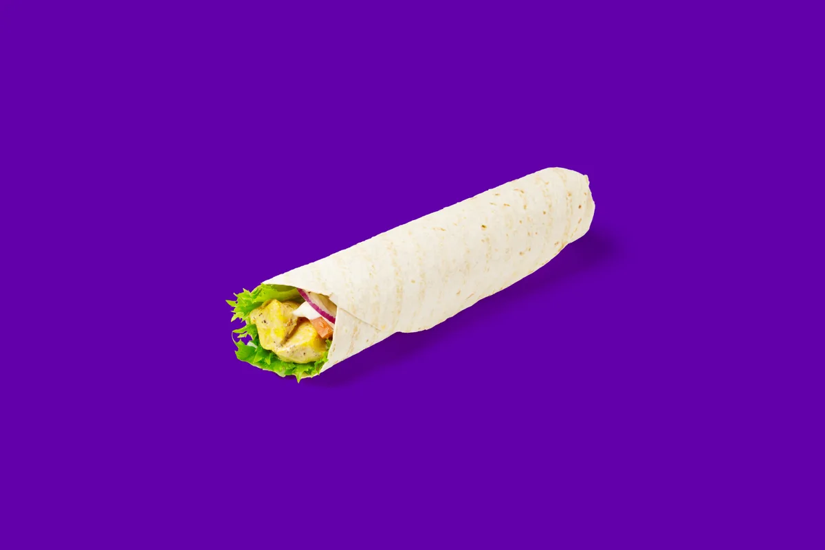 Garlic Mayo Chicken Wrap