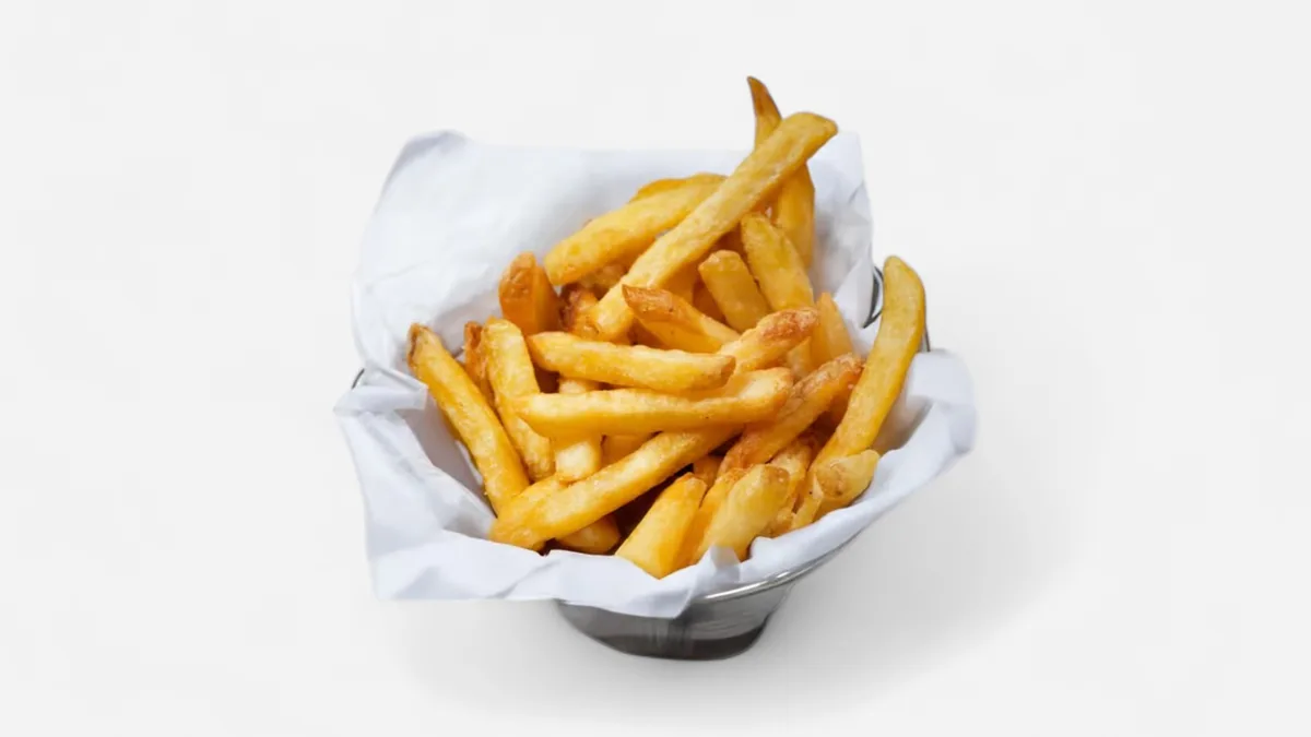 Fries with cheese