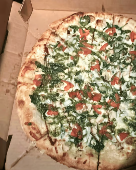 16" Chicken Pesto Pizzas