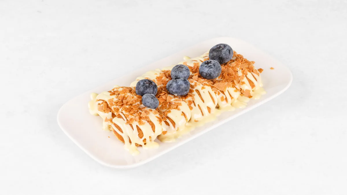 White chocolate Berry Crunch