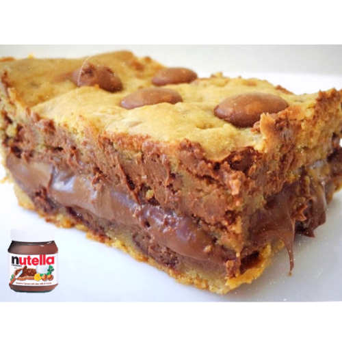 Pedaço - Torta Cookie Nutella