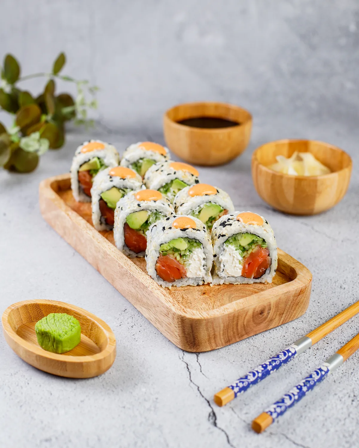 Smoked Salmon Roll (8 əd.)