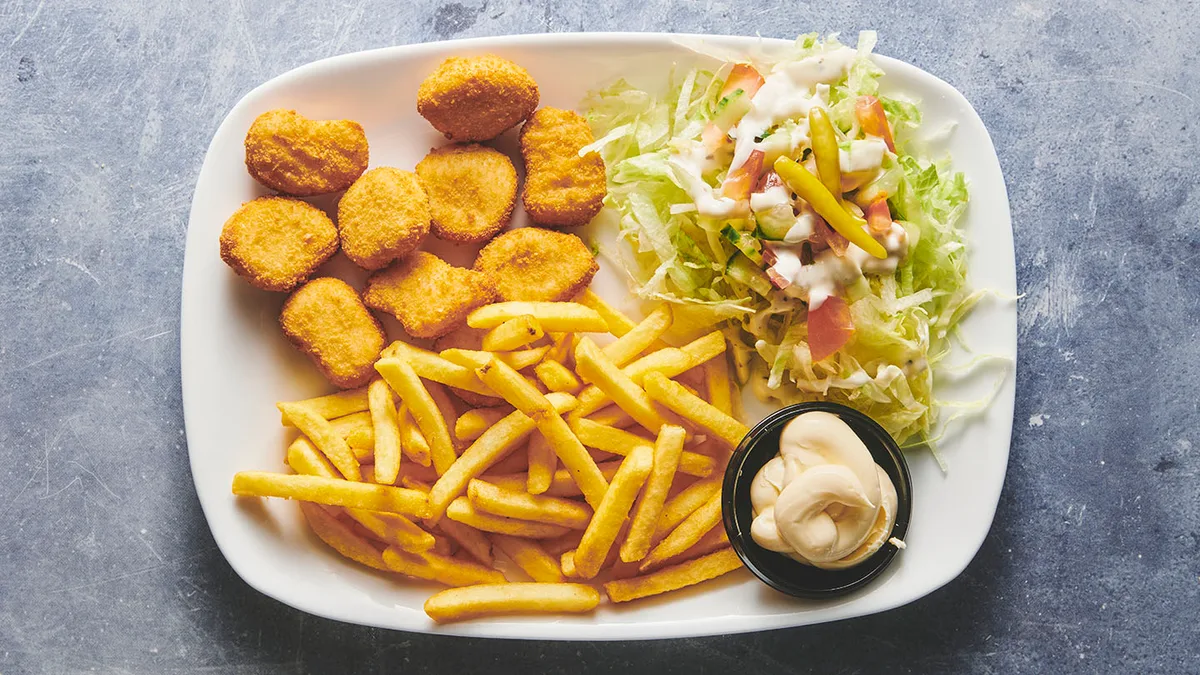 Chicken nuggets (10 stk)