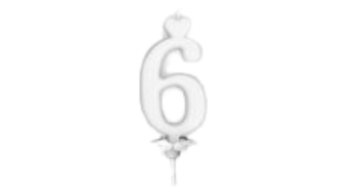 6-os számgyertya
