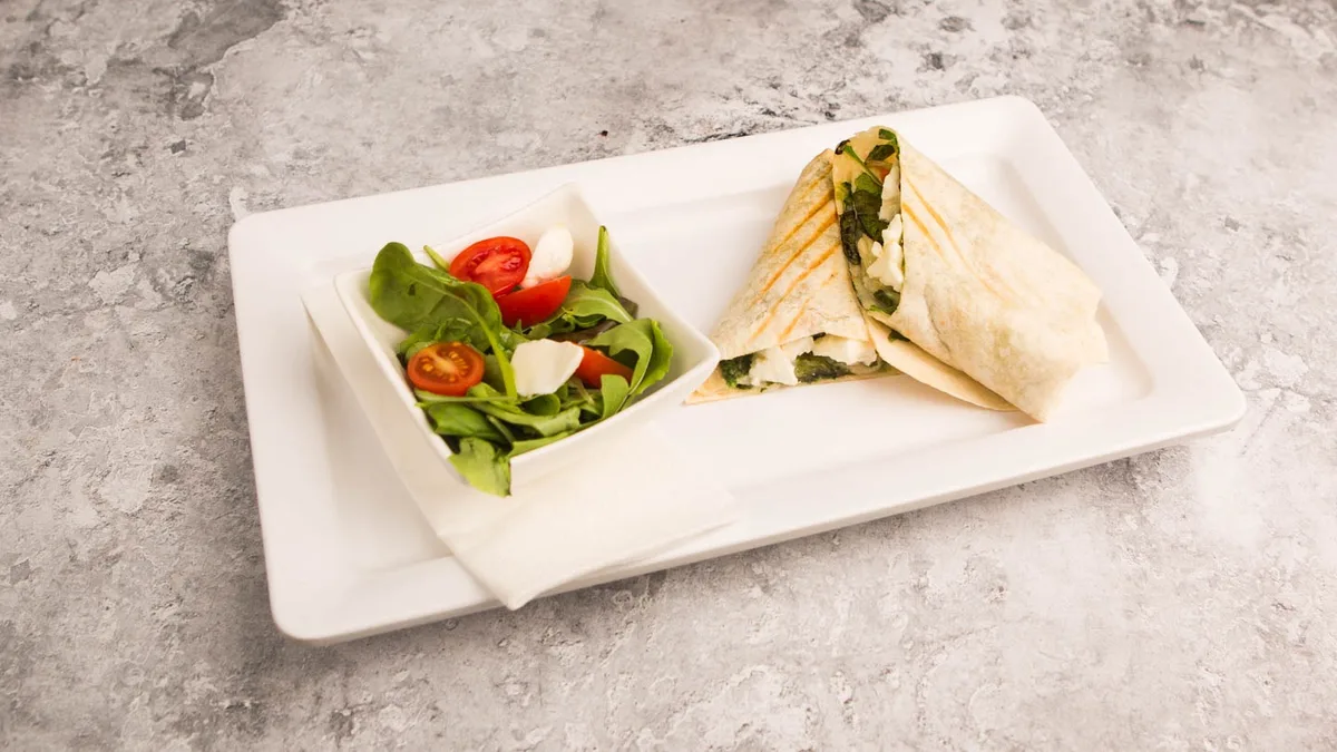 Négysajtos wrap