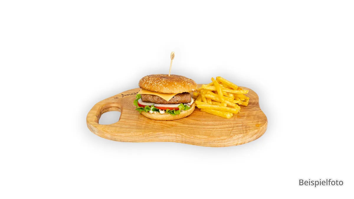 13. Cheeseburger with Fries