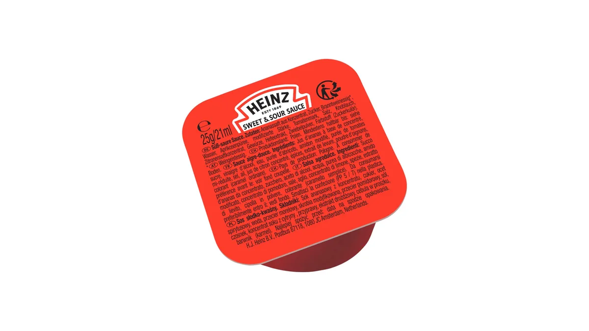 18. 25g Heinz Sweet and Sour Sauce