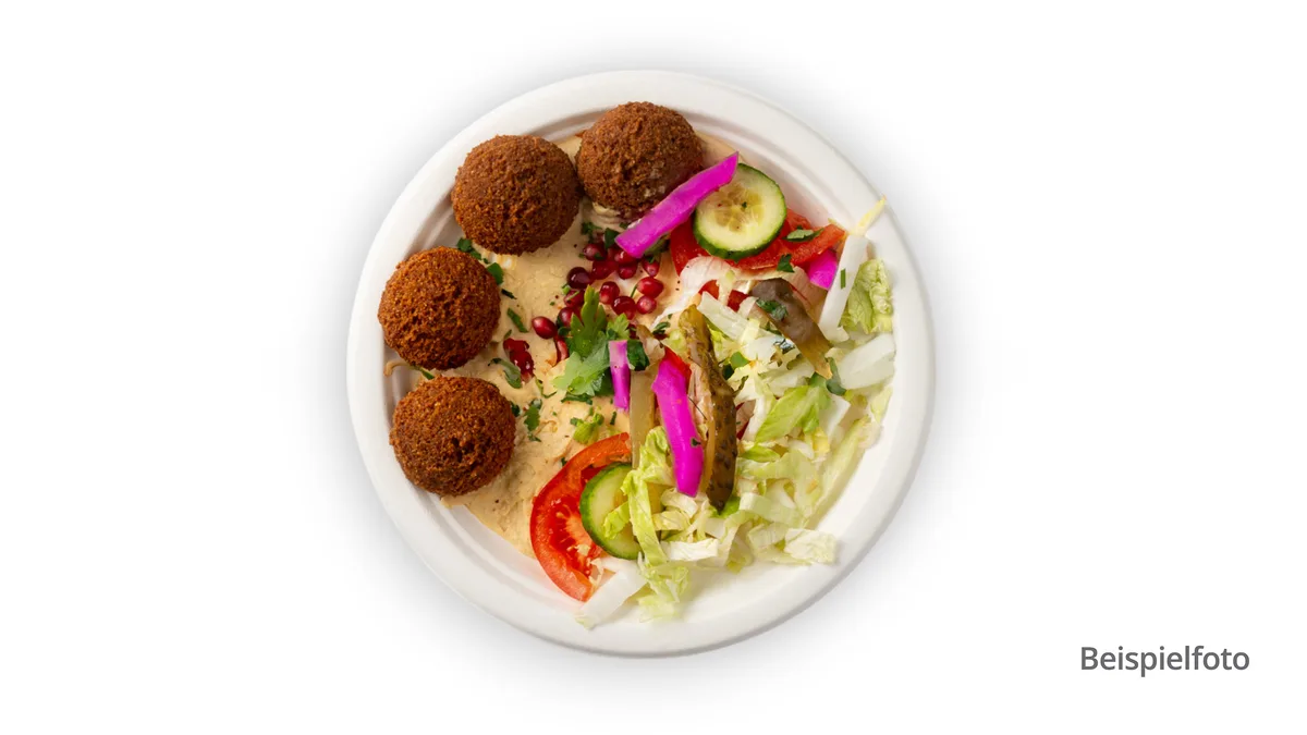 9. Falafel Plate
