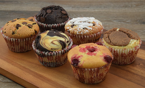 Jumbo Muffin 4 Pack (2240-3400 Cal) (Provide Variety)
