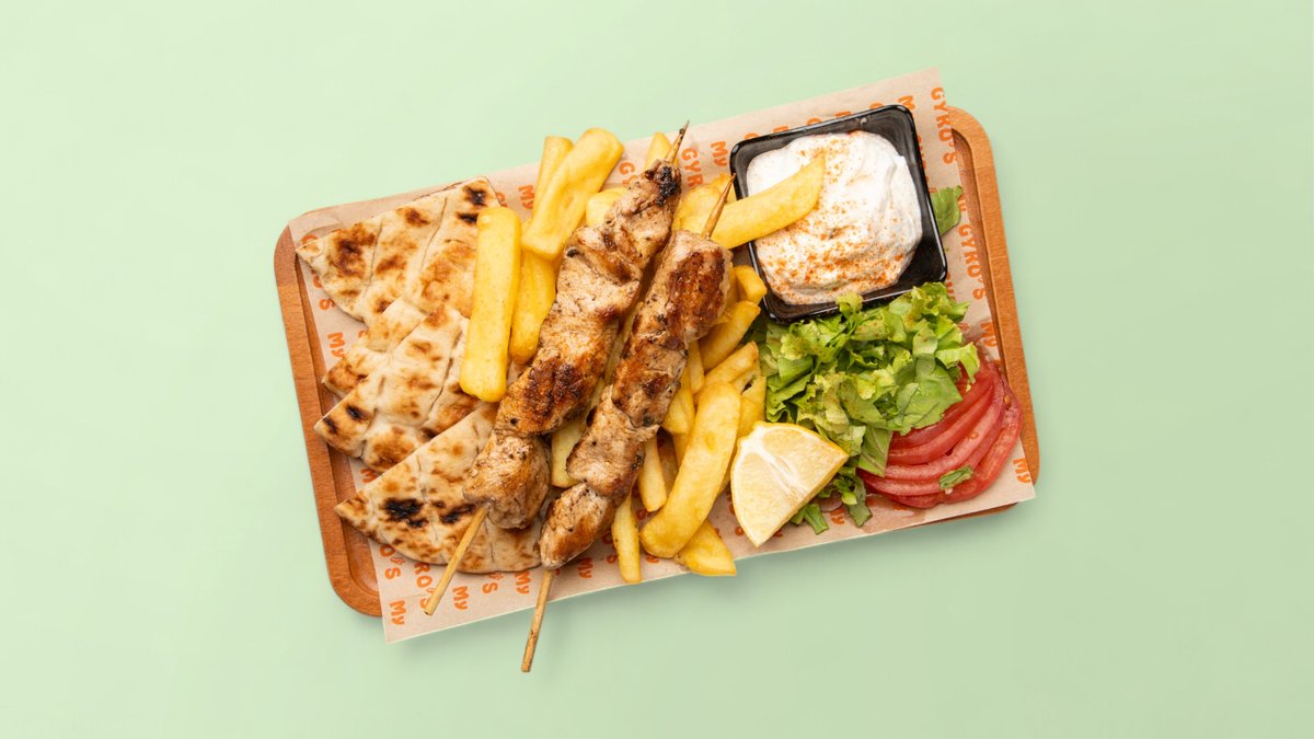 Chicken Shish Kebab Garnish