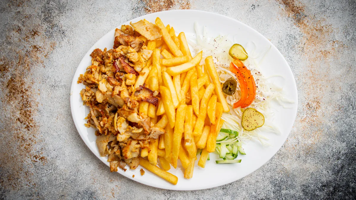 Beef Kebab Platter