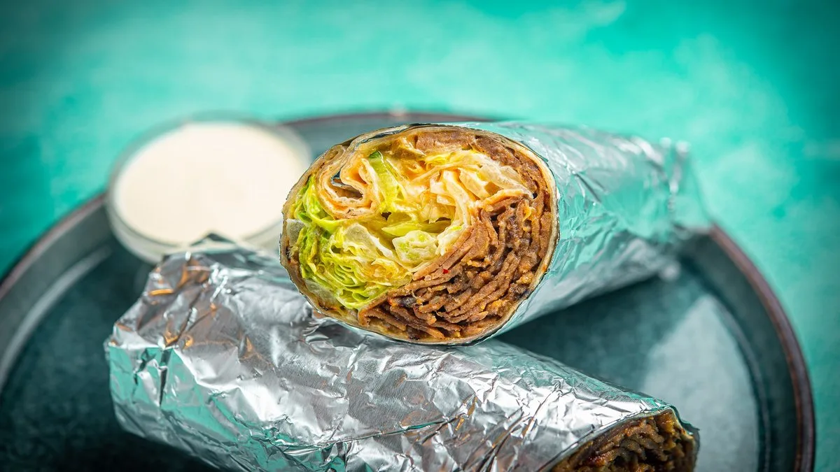 Beef roll kebab