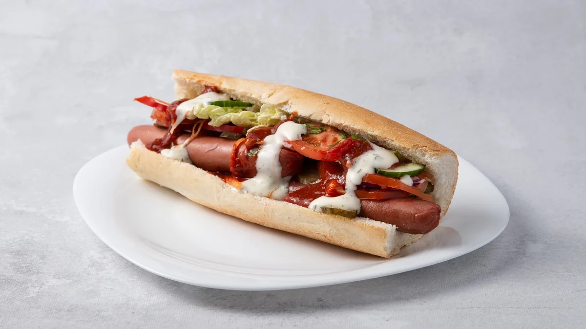 Hot-dog duży