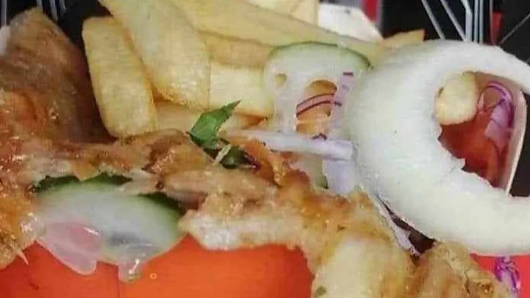 Kebab szefa box średni