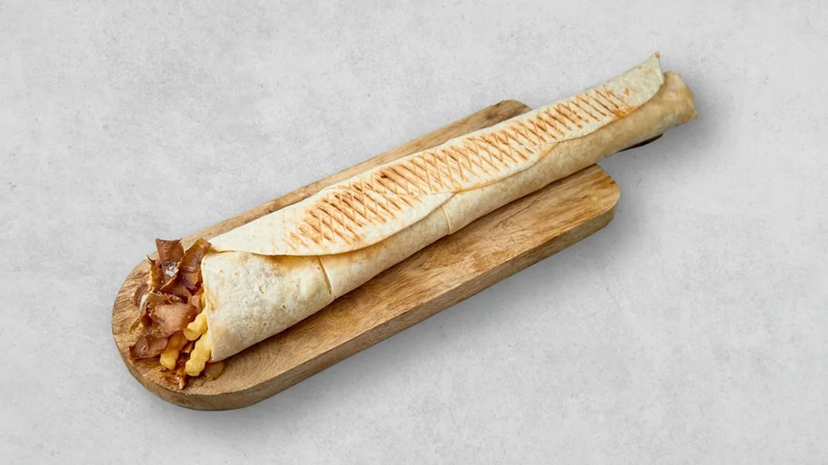 Mega rollo z frytkami  40 cm