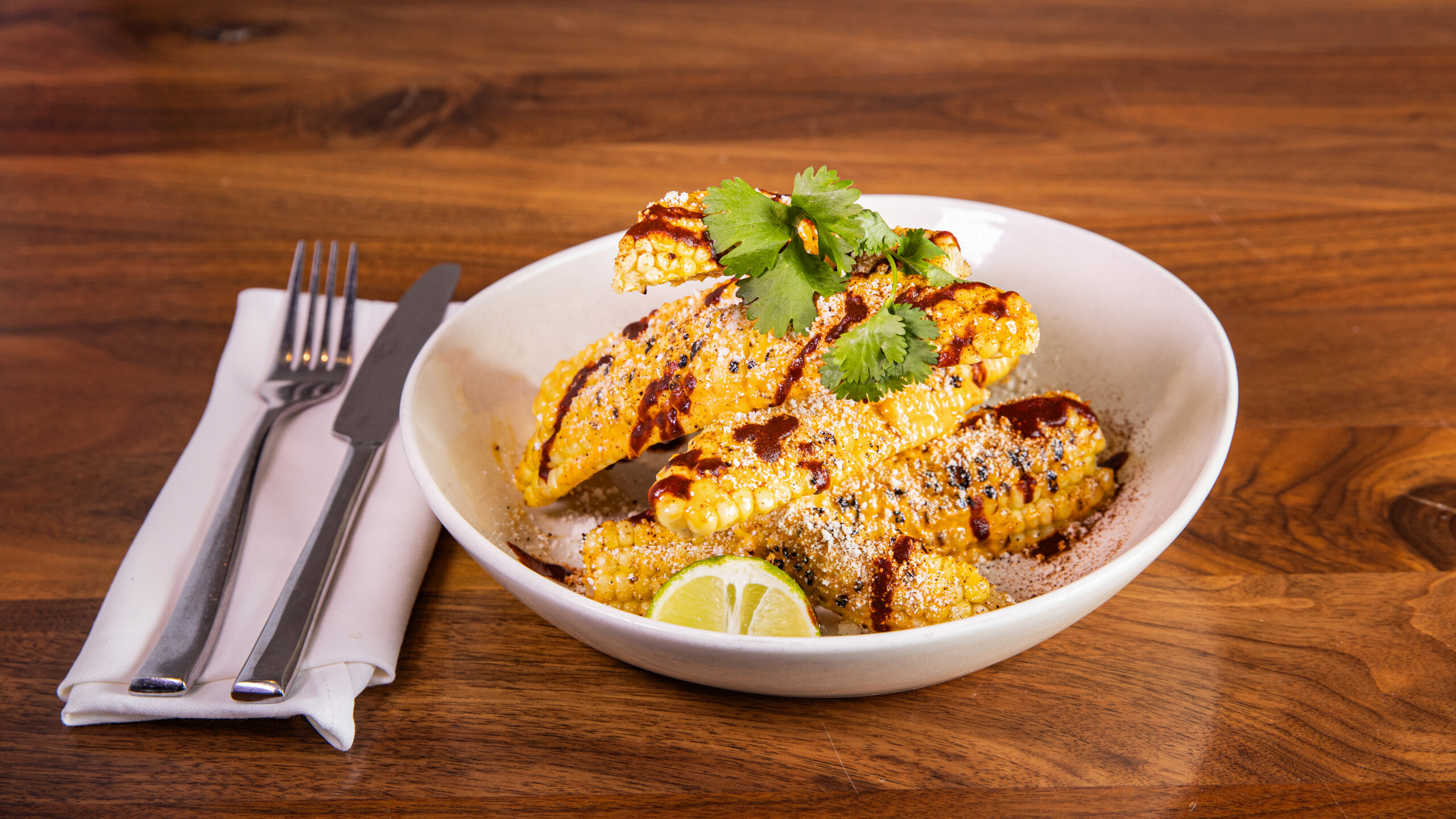 Grilled Corn Ribs Elote