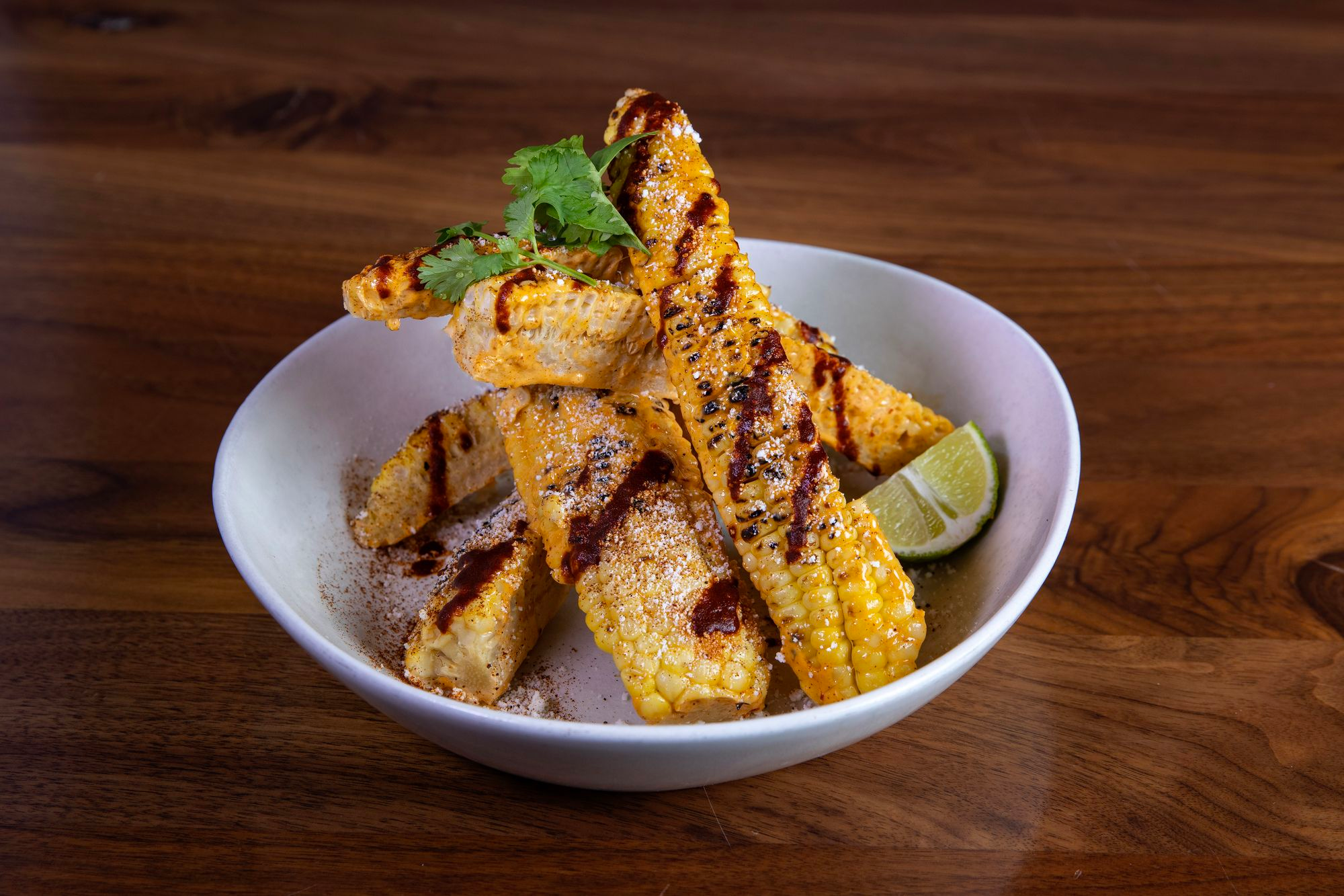 Grilled Corn Ribs Elote