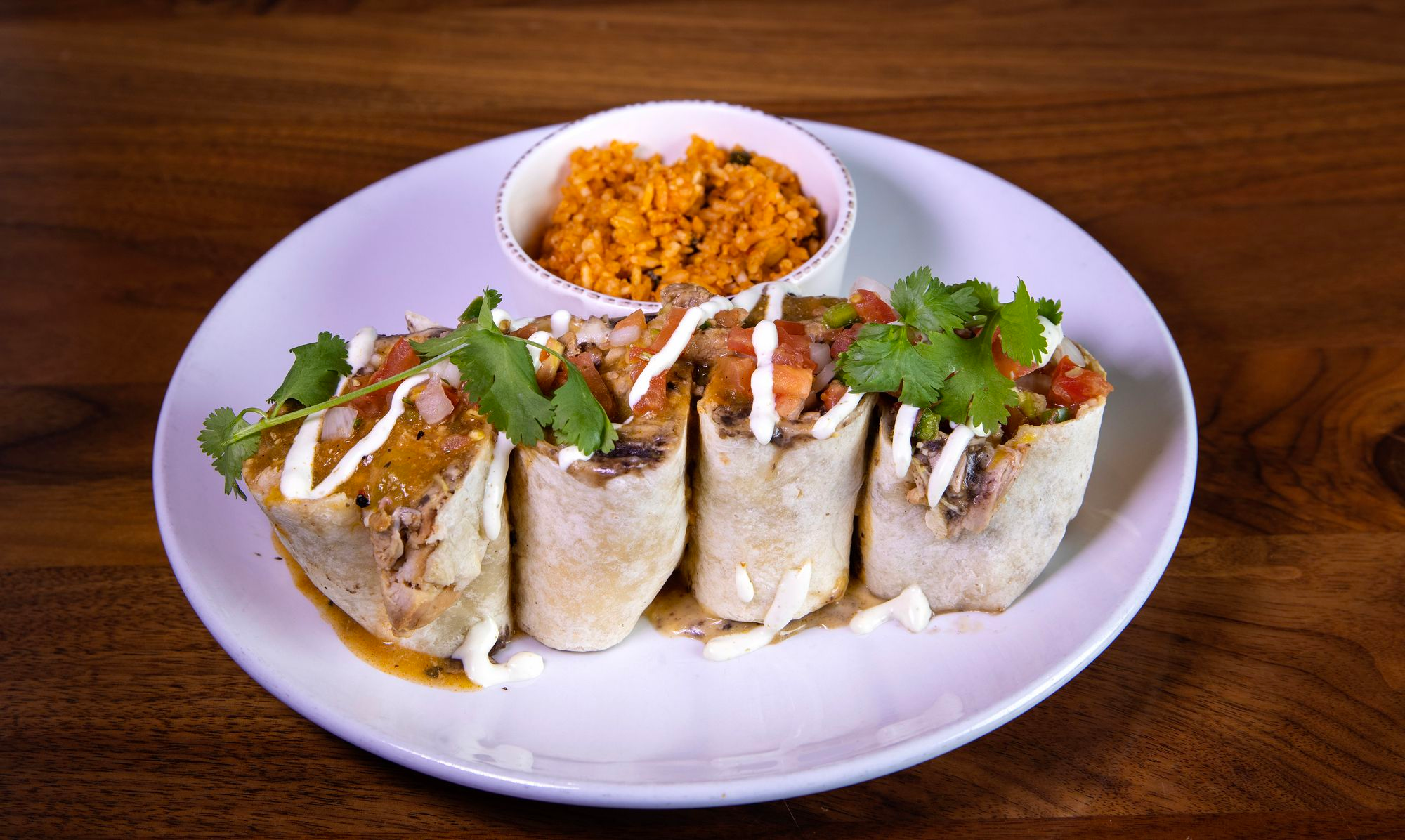 Iron Seared Pollo Burrito