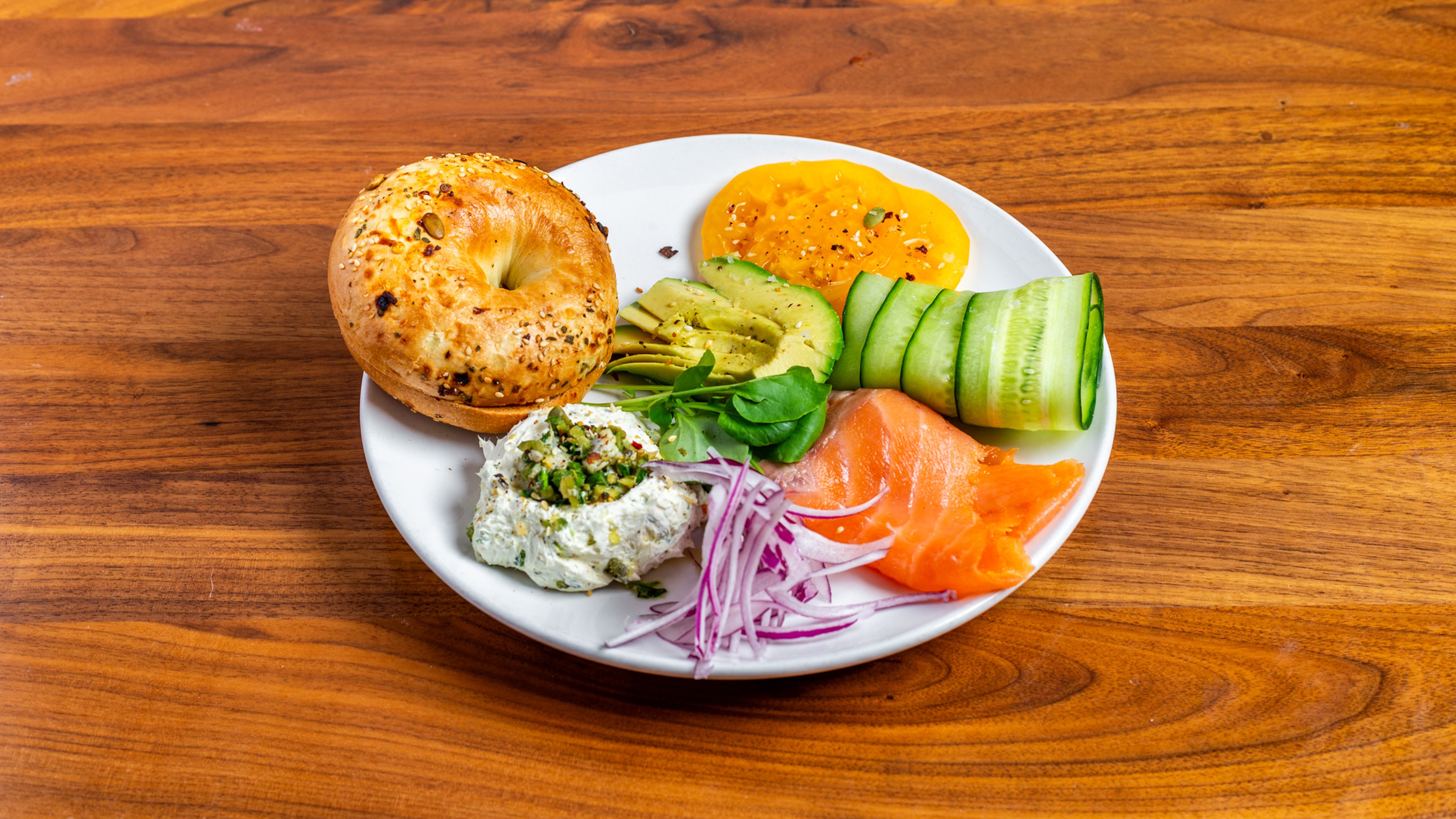 Smoked Salmon Plate