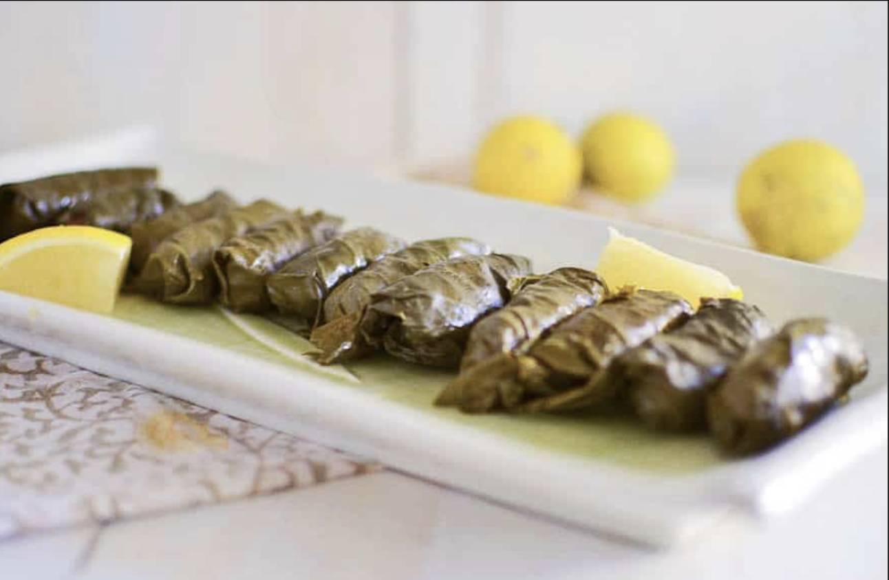 Grape leaves