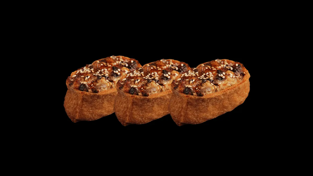 456. Küpsetatud shiitake inari 3 tk