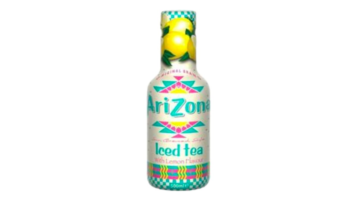Arizona jäätee sidruniga 0,45 l