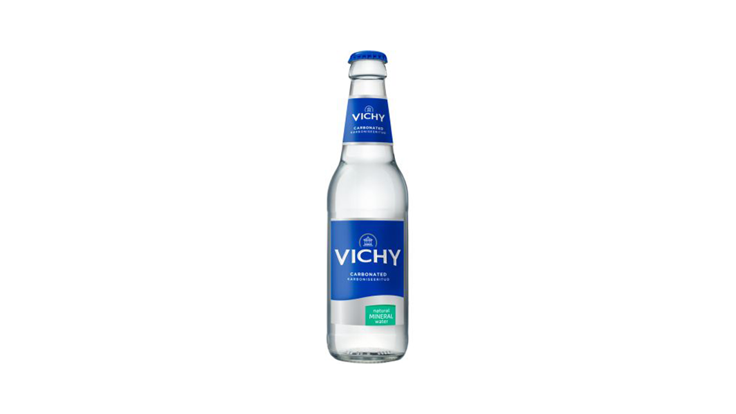 Vichy gaseeritud vesi 0,33 l