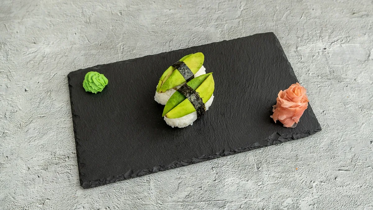 Avokádó nigiri