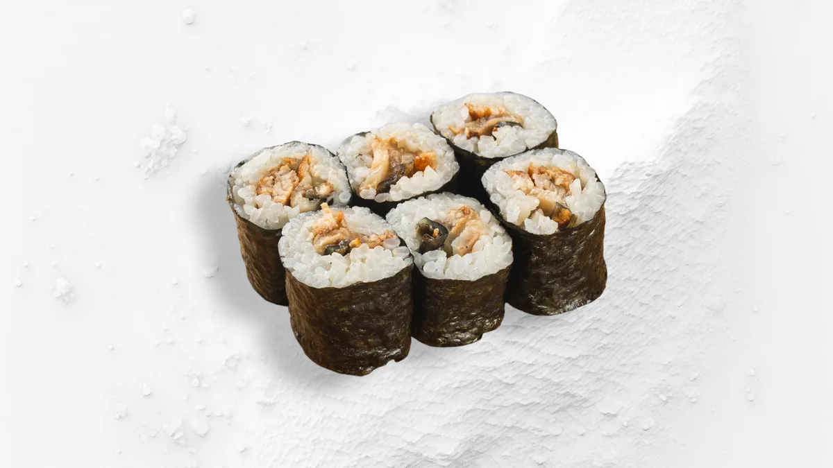 Grillezett angolna maki