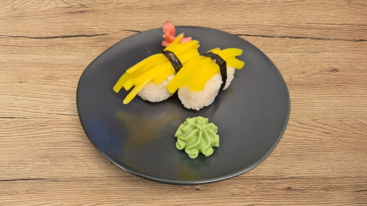 Pácolt retek nigiri