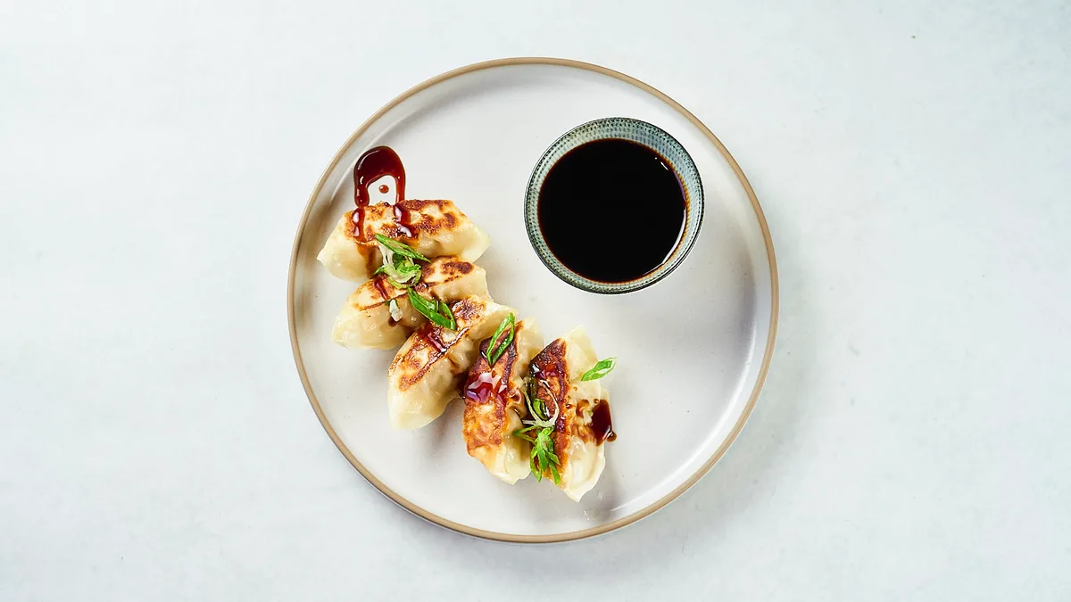 Zöldséges gyoza (5db)