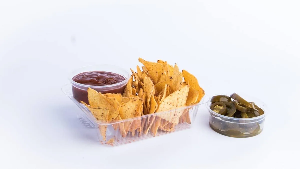 Közepes bbq nachos