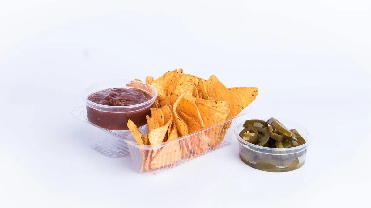 Közepes chili nachos