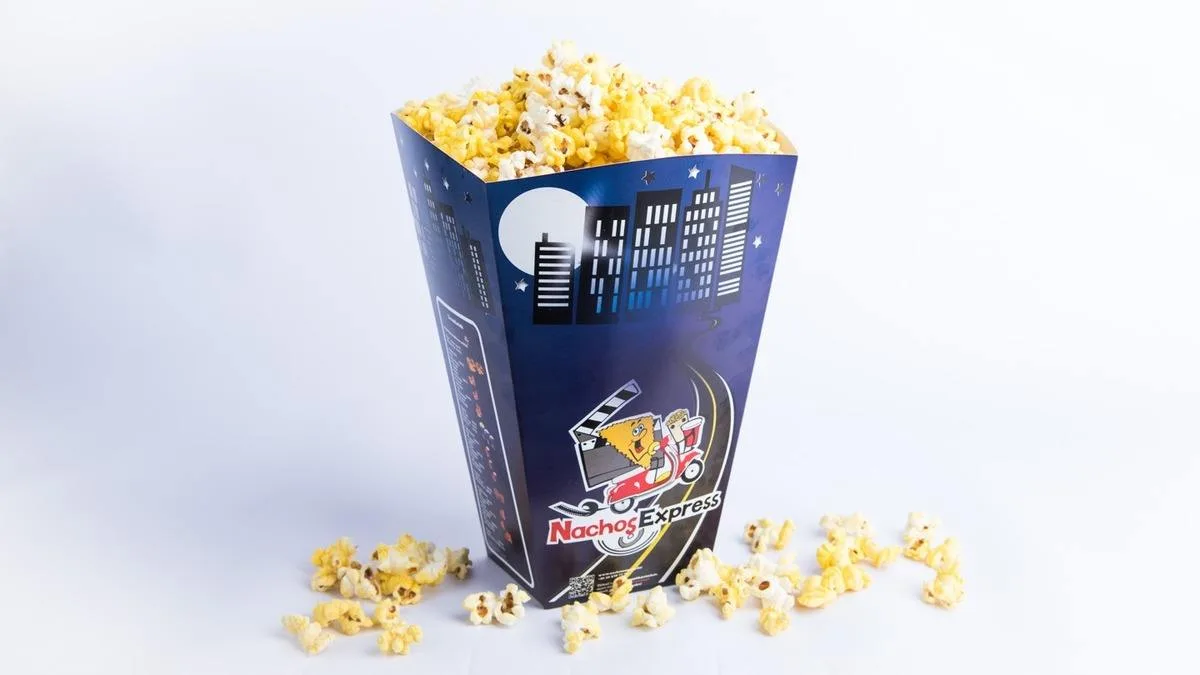 Közepes popcorn