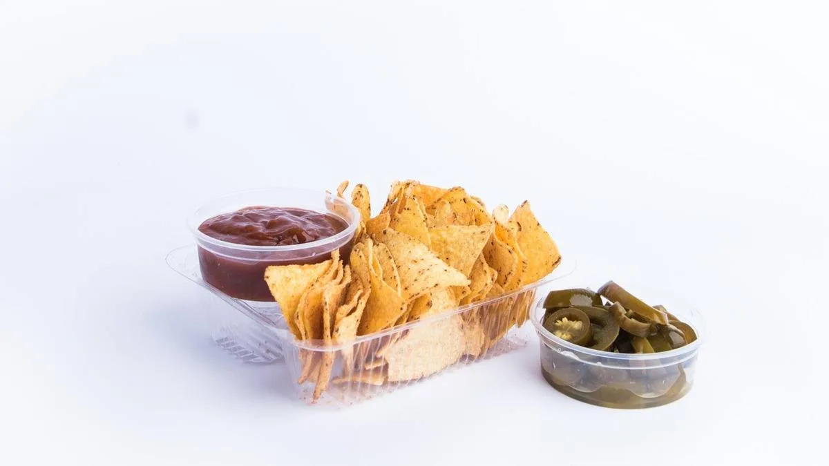 Közepes sós nachos