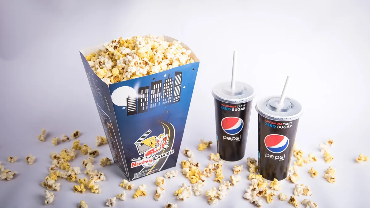 Páros popcorn menü