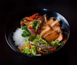 Teppan de Salmón