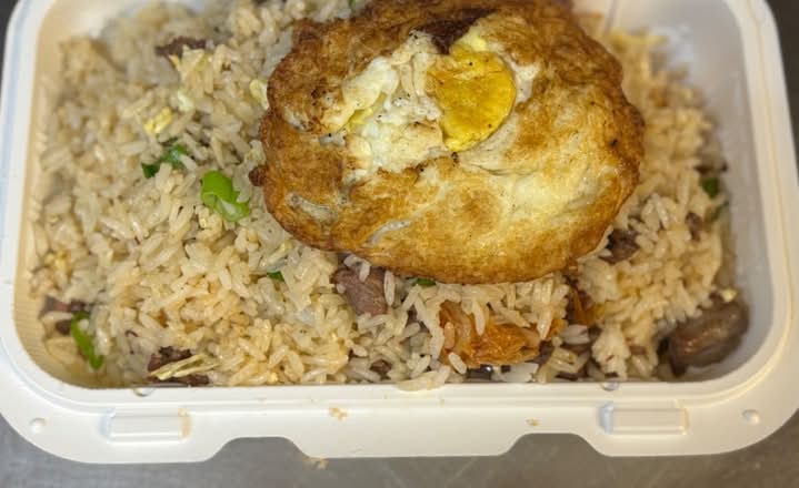 Beef Spicy Kimchi Fried Rice