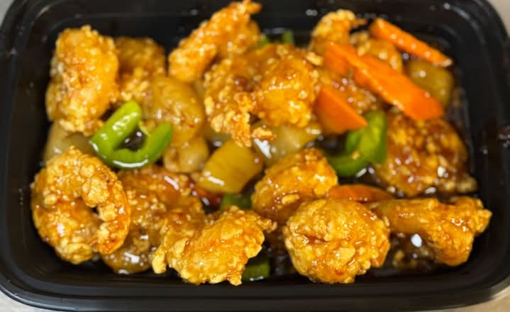 Crispy Pineapple Shrimp