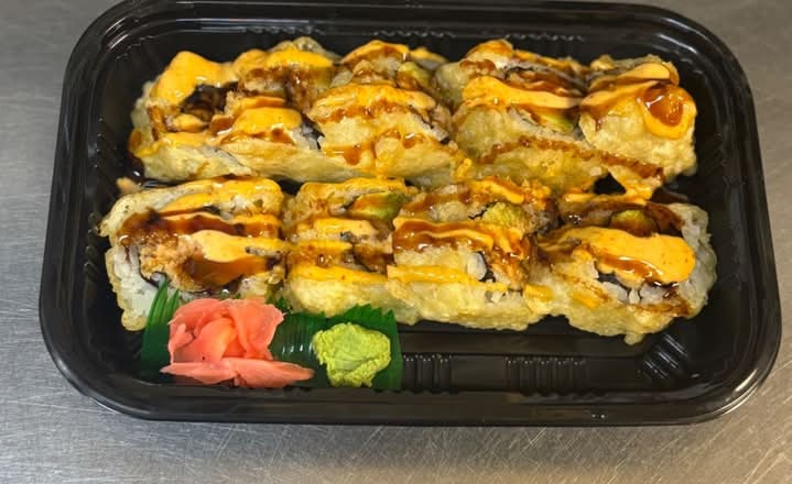 Crispy Spicy Tuna Tempura Roll (Deep Fried)