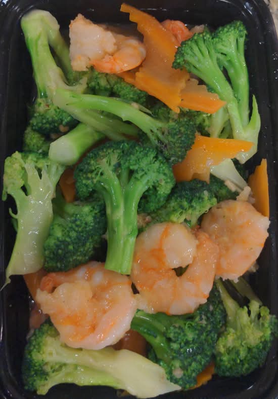Jumbo Shrimp With Broccoli