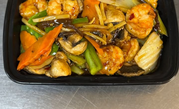 Jumbo Shrimp With Garlic Sauce(Spicy)
