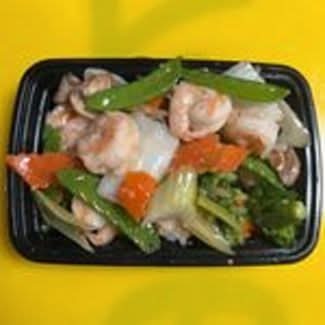 Jumbo Shrimp With Mixed Vegetable