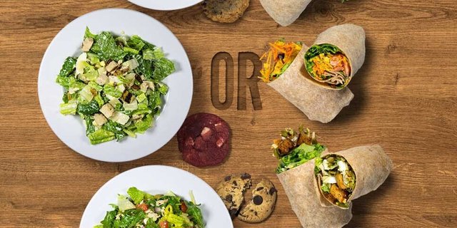 Caesar, Greek and Fiesta Wraps Lunch Box Package